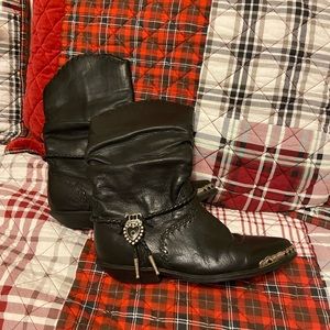 Zodiac leather western boots